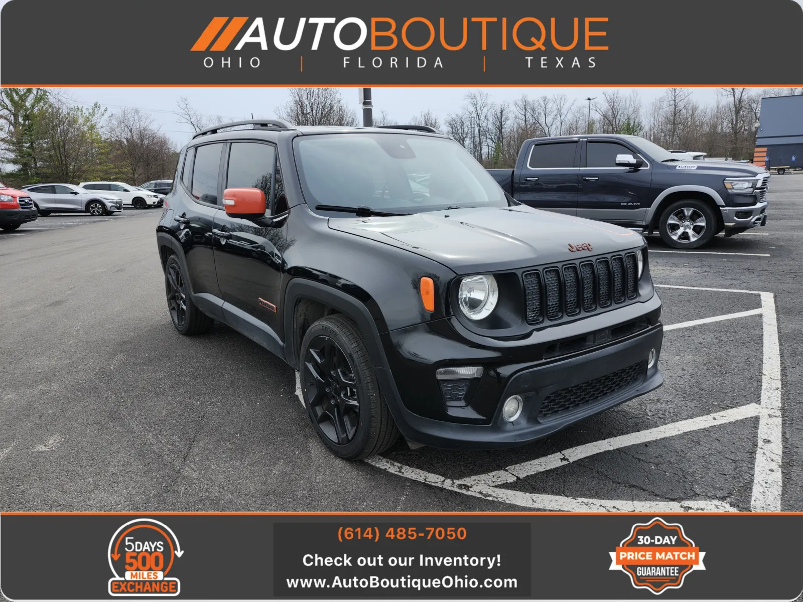 2020 Jeep Renegade Orange Edition