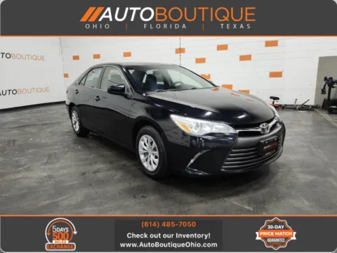 Black 2015 Toyota Camry LE for sale in Columbus, OH