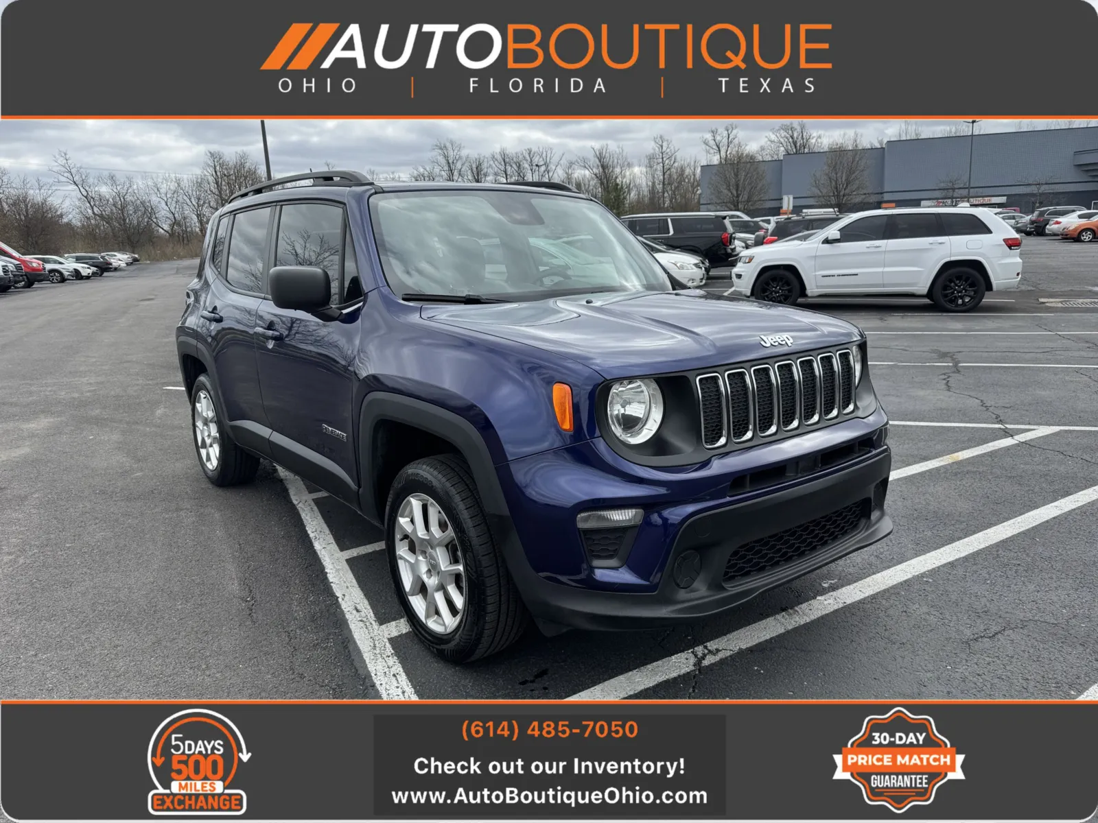 Blue 2019 Jeep Renegade Sport for sale in Columbus, OH