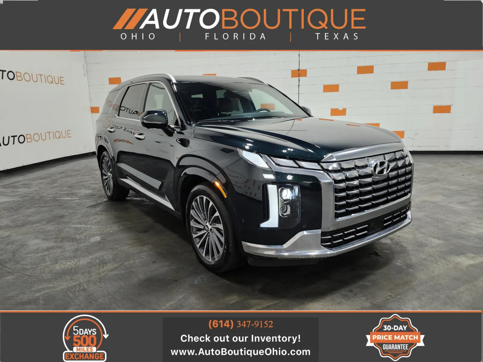 Green 2025 Hyundai Palisade Calligraphy for sale in Columbus, OH