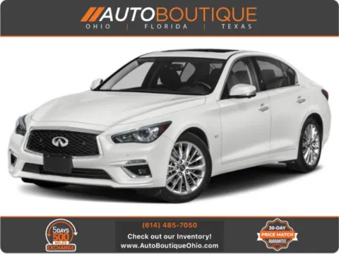 Black 2021 INFINITI Q50 3.0t SENSORY for sale in Columbus, OH