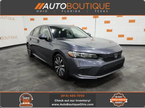 Gray 2022 Honda Civic Sedan EX for sale in Columbus, OH