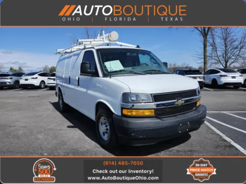 White 2020 Chevrolet Express Cargo Van 2500 for sale in Columbus, OH