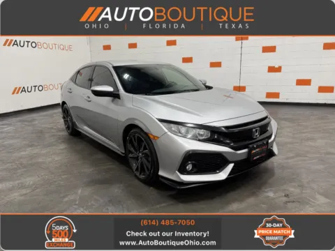 Silver 2018 Honda Civic Hatchback Sport for sale in Columbus, OH