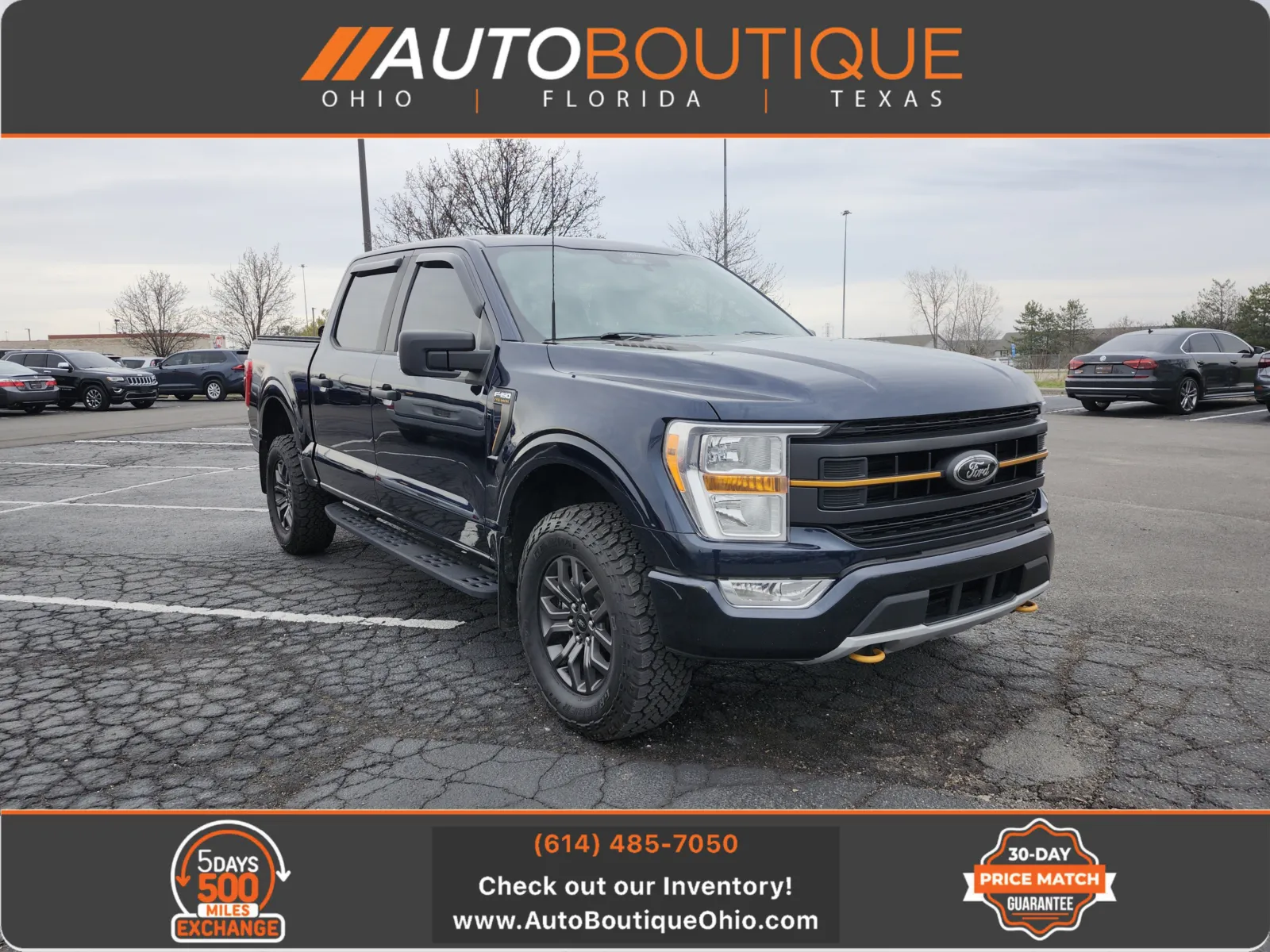 Blue 2022 Ford F-150 Tremor for sale in Columbus, OH