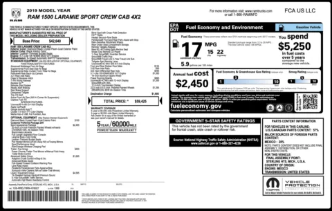 Photos of 2019 Ram 1500 Laramie for sale in Columbus, OH at Auto Boutique Ohio