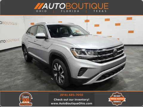 Silver 2022 Volkswagen Atlas Cross Sport 2.0T SE for sale in Columbus, OH