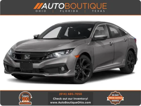 Red 2021 Honda Civic Sedan Sport for sale in Columbus, OH