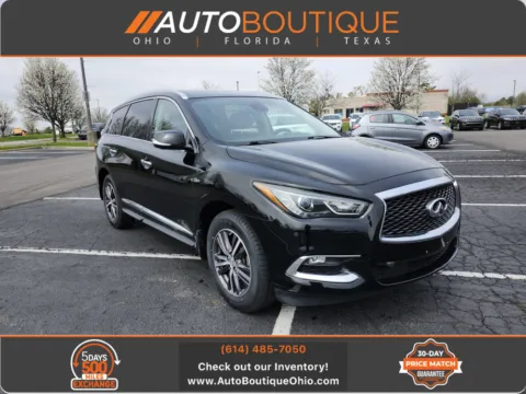 Black 2019 INFINITI QX60 LUXE for sale in Columbus, OH