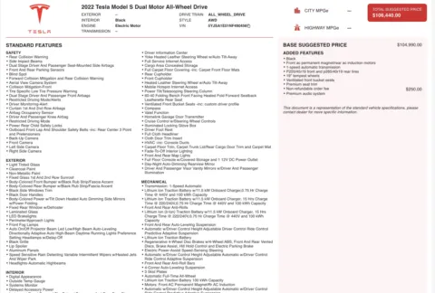 More photos of 2022 Tesla Model S at Auto Boutique Ohio, OH