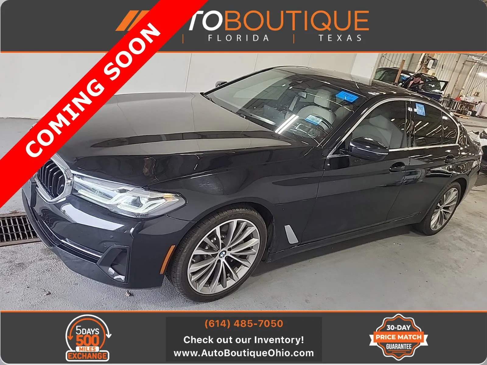Black 2022 BMW 5 Series 530i xDrive for sale in Columbus, OH
