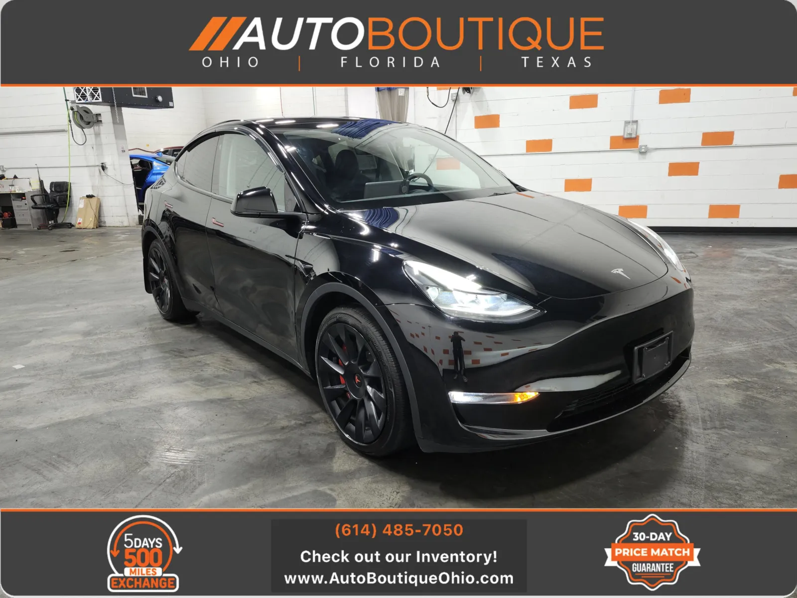 Used 2023 Tesla Model Y Long Range with VIN 7SAYGAEE0PF925255 for sale in Jacksonville, FL