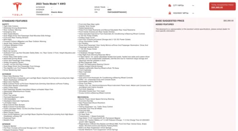 Photos of 2023 Tesla Model Y Long Range for sale in Columbus, OH at Auto Boutique Ohio