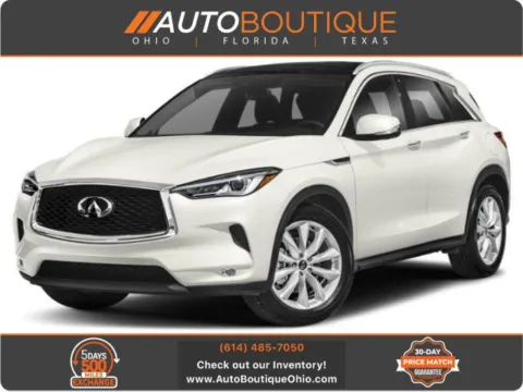 Black 2021 INFINITI QX50 LUXE for sale in Columbus, OH