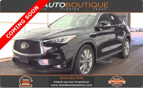 Black 2021 INFINITI QX50 LUXE for sale in Columbus, OH