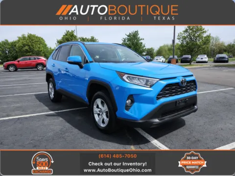 Blue 2019 Toyota RAV4 XLE for sale in Columbus, OH