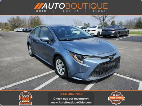Gray 2020 Toyota Corolla LE for sale in Columbus, OH