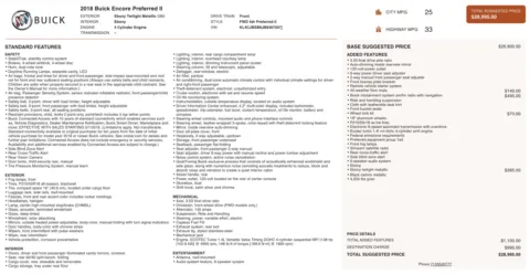 More photos of 2018 Buick Encore Preferred II at Auto Boutique Ohio, OH