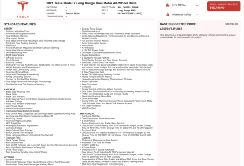 Photos of 2021 Tesla Model Y Long Range for sale in Columbus, OH at Auto Boutique Ohio