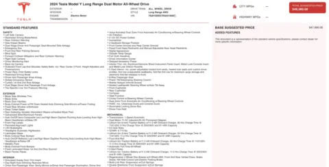 Photos of 2024 Tesla Model Y Long Range for sale in Columbus, OH at Auto Boutique Ohio