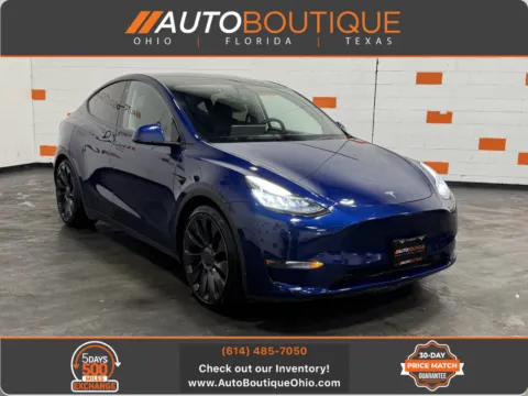 Blue 2020 Tesla Model Y Performance for sale in Columbus, OH