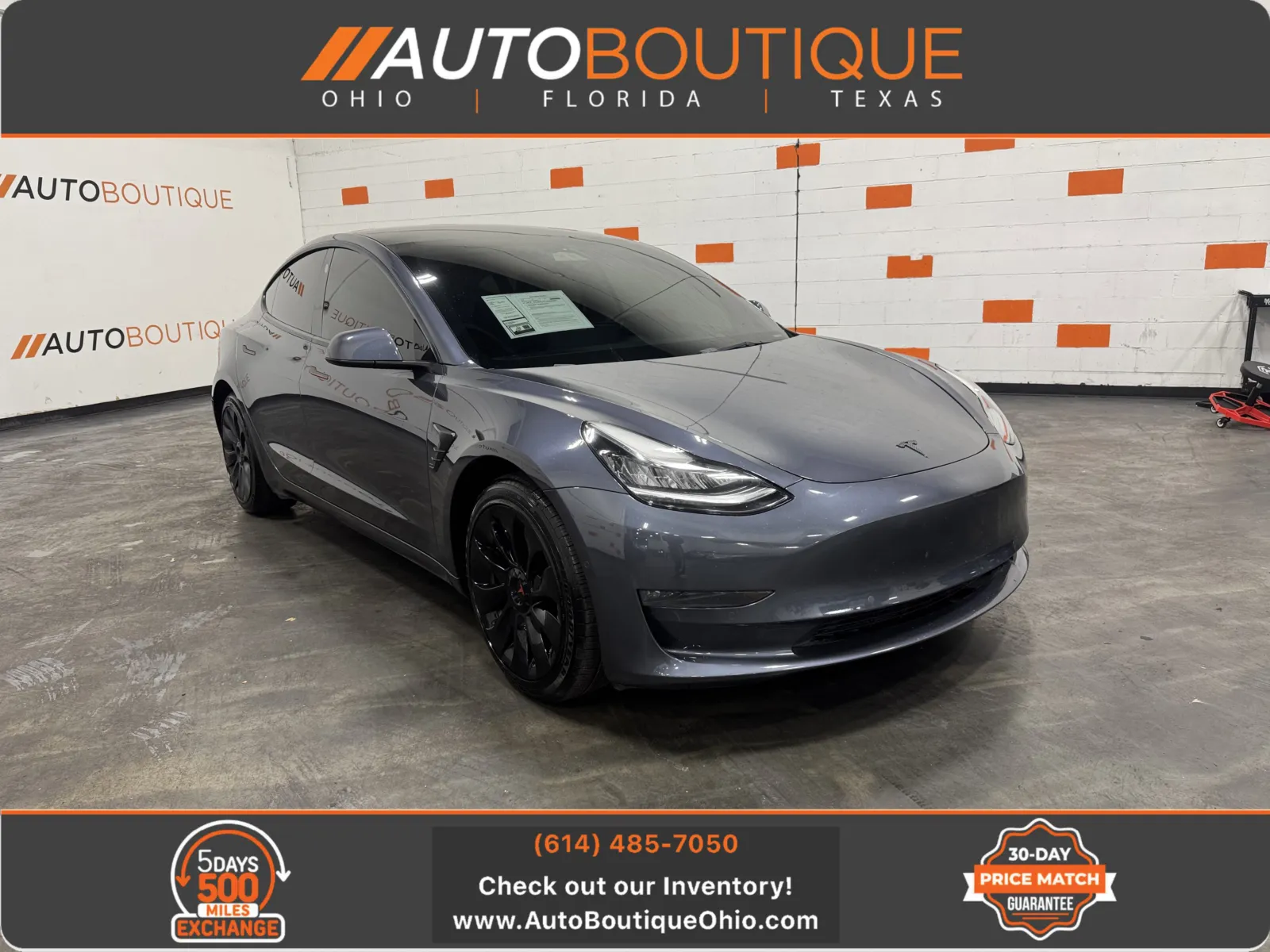 Used 2022 Tesla Model 3 Long Range with VIN 5YJ3E1EBXNF261448 for sale in Jacksonville, FL