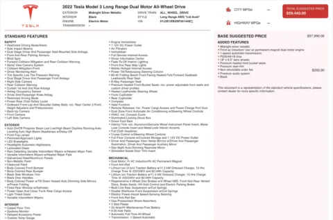 More photos of 2022 Tesla Model 3 Long Range at Auto Boutique Ohio, OH