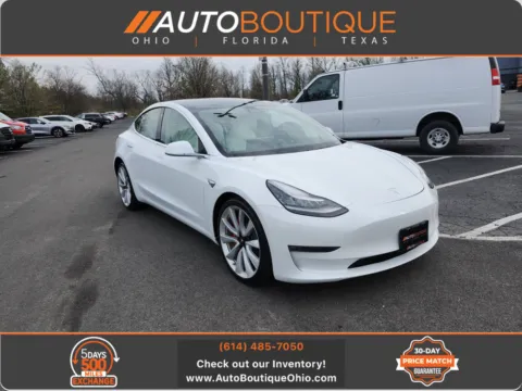 White 2019 Tesla Model 3 Performance for sale in Columbus, OH