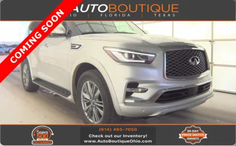 Silver 2023 INFINITI QX80 LUXE for sale in Columbus, OH