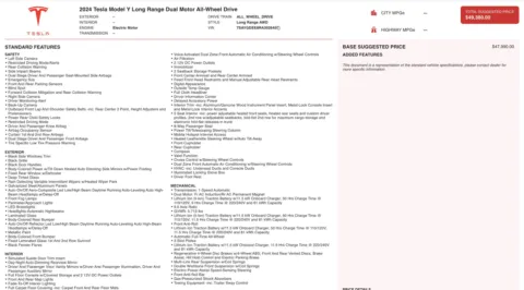 Photos of 2024 Tesla Model Y Long Range for sale in Columbus, OH at Auto Boutique Ohio