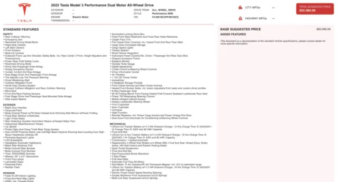 Photos of 2023 Tesla Model 3 Performance for sale in Columbus, OH at Auto Boutique Ohio