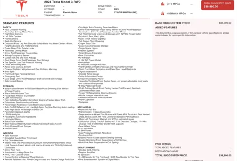 Photos of 2024 Tesla Model 3 for sale in Columbus, OH at Auto Boutique Ohio