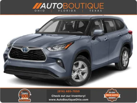 Black 2022 Toyota Highlander Hybrid Limited for sale in Columbus, OH