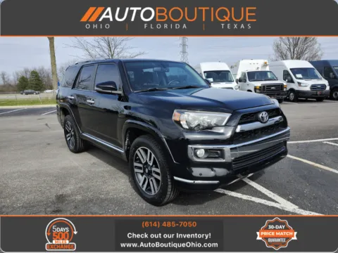 Black 2018 Toyota 4Runner Limited for sale in Columbus, OH