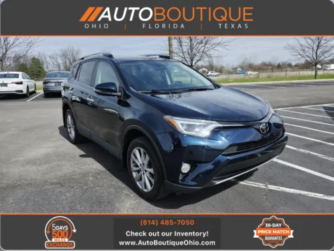 Green 2017 Toyota RAV4 Limited for sale in Columbus, OH
