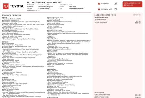 More photos of 2017 Toyota RAV4 Limited at Auto Boutique Ohio, OH