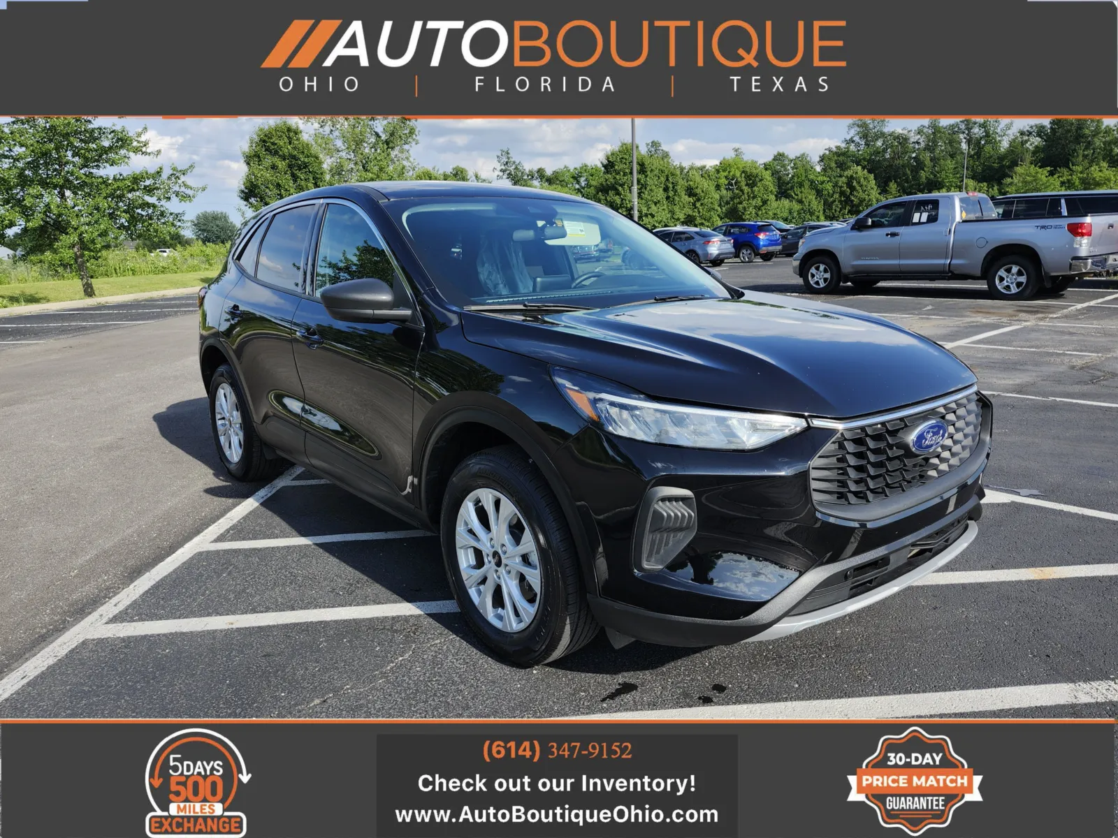 Black 2024 Ford Escape Active for sale in Columbus, OH