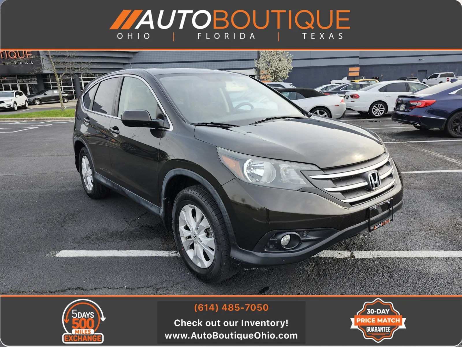 Brown 2014 Honda CR-V EX for sale in Columbus, OH