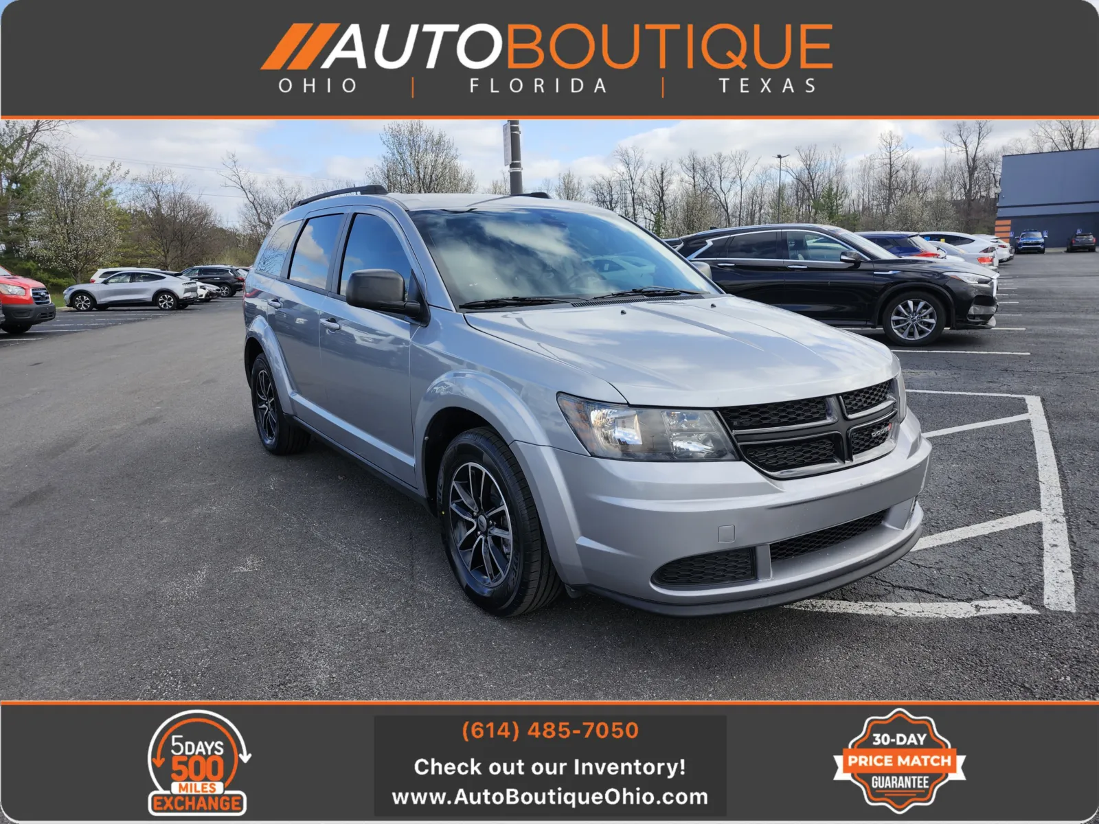 Silver 2018 Dodge Journey SE for sale in Columbus, OH