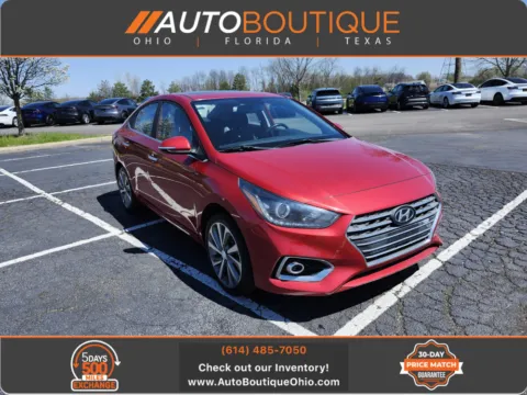 Red 2019 Hyundai Accent Limited for sale in Columbus, OH