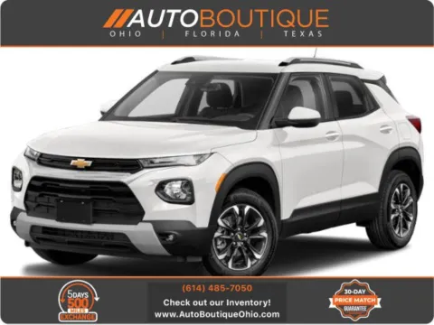 White 2021 Chevrolet Trailblazer LT for sale in Columbus, OH