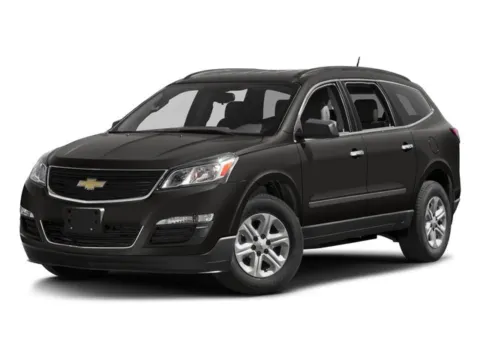 Silver 2017 Chevrolet Traverse LS for sale in Columbus, OH