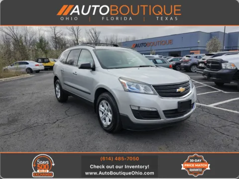 Silver 2017 Chevrolet Traverse LS for sale in Columbus, OH