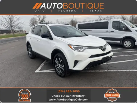 White 2017 Toyota RAV4 LE for sale in Columbus, OH