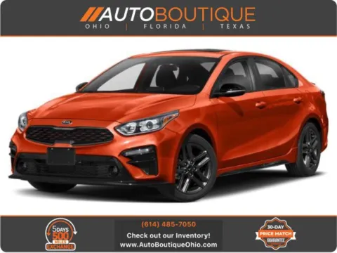 Orange 2021 Kia Forte GT-Line for sale in Columbus, OH