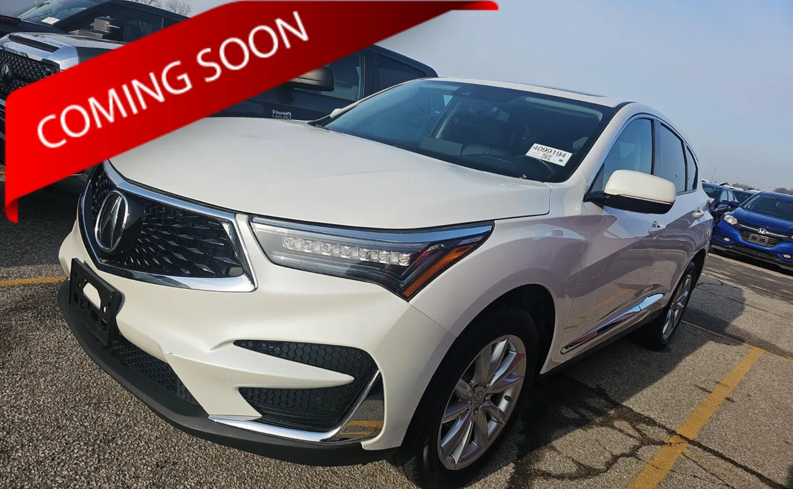 White 2020 Acura RDX SH-AWD for sale in Columbus, OH