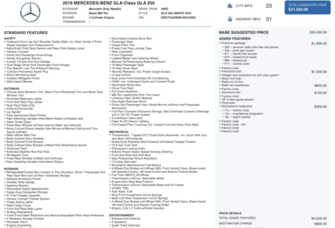 Photos of 2019 Mercedes-Benz GLA 250 for sale in Columbus, OH at Auto Boutique Ohio