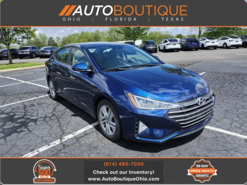 Blue 2019 Hyundai Elantra Value Edition for sale in Columbus, OH