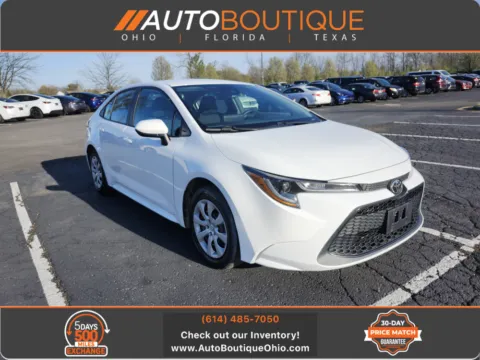 White 2022 Toyota Corolla LE for sale in Columbus, OH