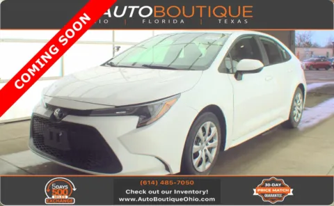 White 2022 Toyota Corolla LE for sale in Columbus, OH